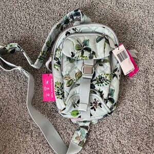 Floral Green Crossbody Bag